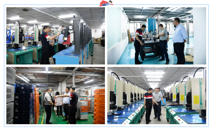 靈科超聲波工廠車(chē)間機(jī)器展示